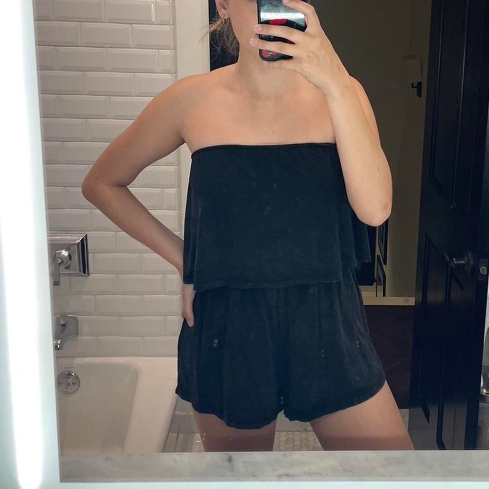 Jersey material romper size small
